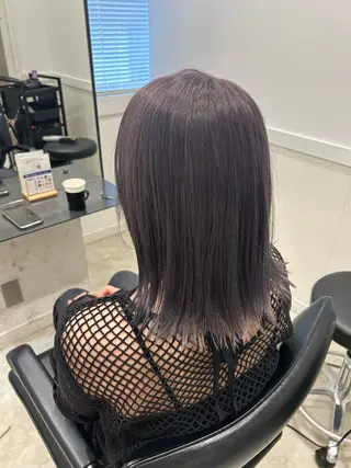 セミロング カラー GO TODAY SHAiRE SALON所属・🌼透け感カラー 🌼Rinaのヘアスタイル