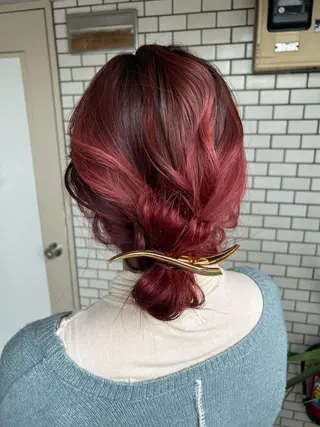 ヘアアレンジ 大人可愛いヘアメイク 💋🧚‍♀️しずかのヘアスタイル