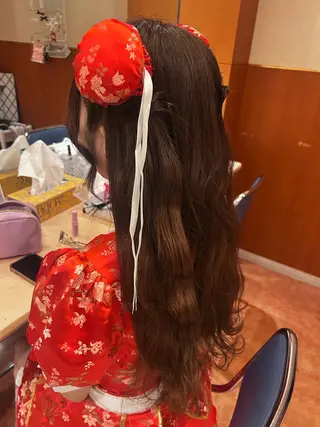 ロング 永澤 一輝のヘアスタイル