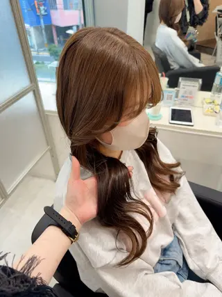 ロング MAHO/透明感カラ ー/髪質改善🍒のヘアスタイル