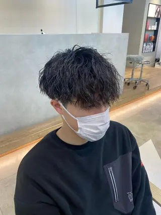 パーマ メンズ 新宿【メンズパーマ】 塩澤太一のヘアスタイル