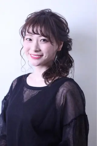ロング こう ちゃんのヘアスタイル