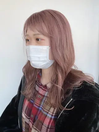 ロング Strawberry所属・原田 志保のヘアスタイル