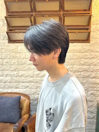 メンズ Luce横浜店所属・yuu 🪴 透明感 カラー/メンズパーマのヘアスタイル