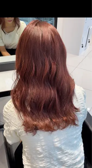 セミロング カラー ヘアアレンジ ✨髪質改善✨美髪 矯正🫧小泉のヘアスタイル