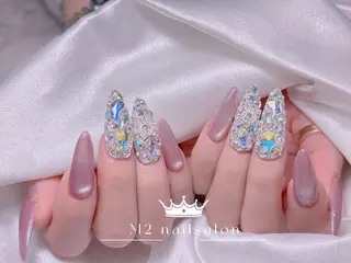 ネイル 長さだし専門店 M2　rikaのネイルデザイン