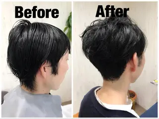 ショート パーマ メンズ eppeal hair&spa所属・沢田石 瞳のマツエク・マツパデザイン