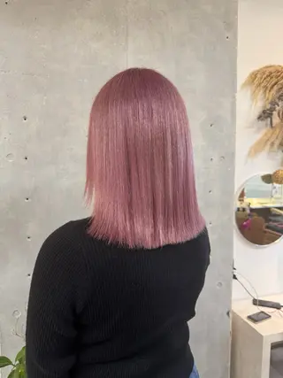 カラー 鈴木 花菜のヘアスタイル