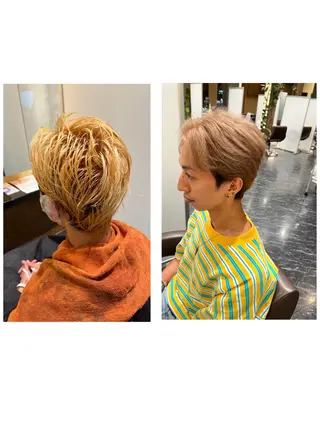 ショート MEN'S salon HYPE 枚方 メンズカット/パーマ/曲がる縮毛矯正/眉ワックス所属・吉田 健吏のヘアスタイル