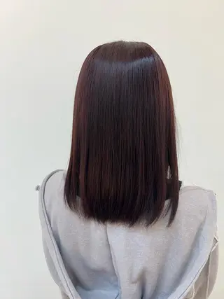 セミロング カラー 丸田 美沙希のヘアスタイル