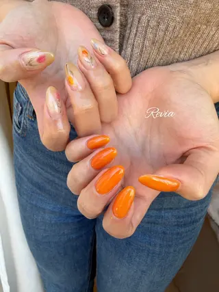 ネイル revia所属・ERI Nailistのネイルデザイン