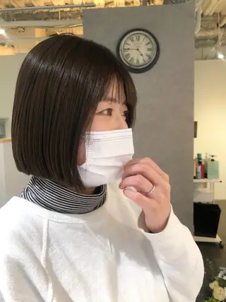 ショート カラー ショート/パーマ/ カラー/FUKOのヘアスタイル