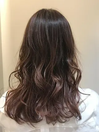 ロング 中山 凪沙のヘアスタイル