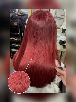 ロング DOTE hair make【ドォート】所属・限界オタク美容師 💜Natsuki☁のヘアスタイル