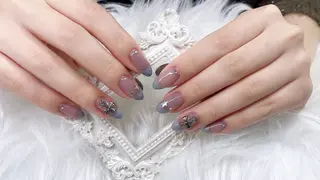 ネイル 長さだし/持込/ ins風ネイル/Umのネイルデザイン