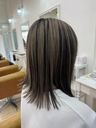 ミディアム graspedia 【グラス・ペディア】所属・グラスぺディア/宇品 あゆみのヘアスタイル