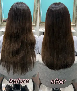 ロング 髪質改善/縮毛矯正 アンナ🍊のヘアスタイル