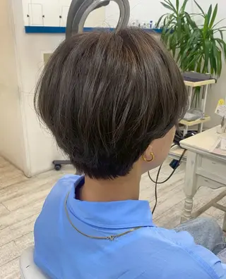 ショート 岡崎 嶺のヘアスタイル