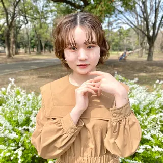 ミディアム カラー LOREみなとみらい所属・髪質改善 /市村 優音のヘアスタイル