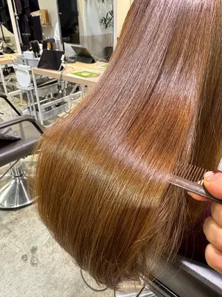 ロング Ence 銀座所属・植木 まりなのヘアスタイル