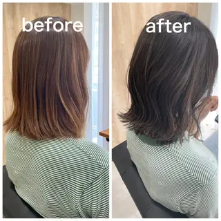 ミディアム 🐾肩上スタイル 【peg🐾あかね】のヘアスタイル