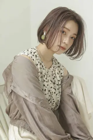 ショート 透明感韓国ヘア♡ みつきのヘアスタイル