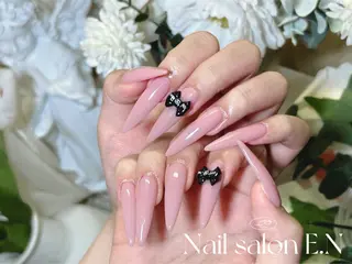 ネイル E.N🦋 長さ出し/持ち込みのネイルデザイン