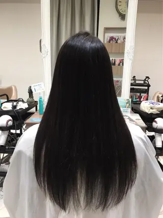 ロング パーマ 【メンズ縮毛矯正】 田中秀斗のヘアスタイル