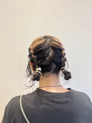 ヘアアレンジ 齋藤 智佳のヘアスタイル