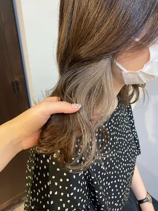 ミディアム GO TODAY SHAiRE SALON 原宿Stella店所属・𓍯柔らかhair 𓍯 yukinoのヘアスタイル