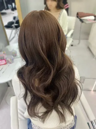 ロング カラー 🖤韓国･網紅 KOYUKI🖤のヘアスタイル