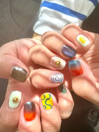 ネイル tsumeasobi所属・tsumeasobi 🪬macoのネイルデザイン