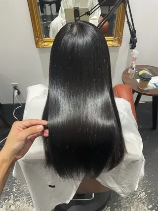 セミロング 髪質改善 SHEER. 大阪梅田所属・髪質改善/ 梅田中崎町/宮里のヘアスタイル