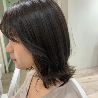 ミディアム カラー HARUKA韓国ヘア /Luana梅田のヘアスタイル