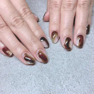 カラー ネイル Cozy_ ilumのネイルデザイン