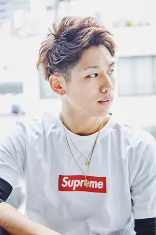 ショート 艶カラー/フェイス レイヤー/たむのヘアスタイル