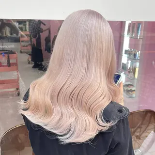 ロング カラー ヘアアレンジ メンズ 🥀韓国アイドルヘア haru🥀のヘアスタイル