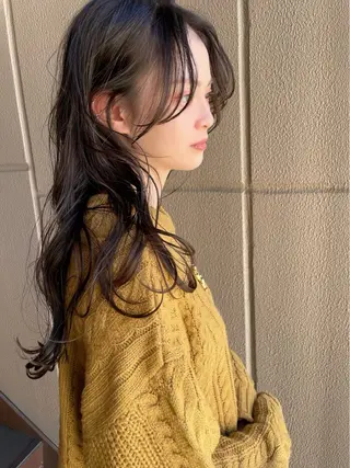 ロング 平 一裕のヘアスタイル