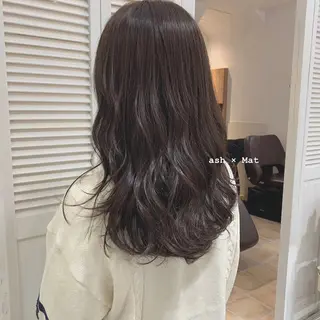 セミロング ハイレート🤍🫧 池田のヘアスタイル