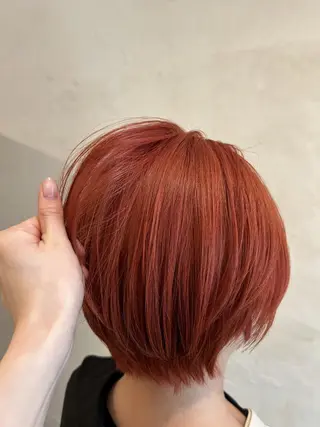 ショート カラー 髪質改善/美髪 艶カラーLillyのヘアスタイル