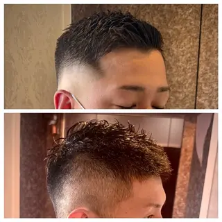 ショート メンズ GLADMAN'S CUT CLUB 立川所属・立川メンズカット/ メンズパーマ💈三上のヘアスタイル
