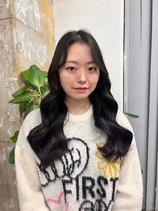 ロング 髪質改善/ブリーチ ツヤ髪/shiinaのヘアスタイル