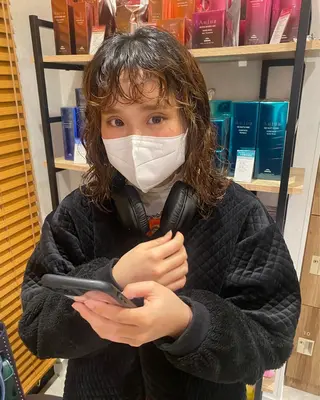 ミディアム パーマ パーマ指名No1 /namiのヘアスタイル