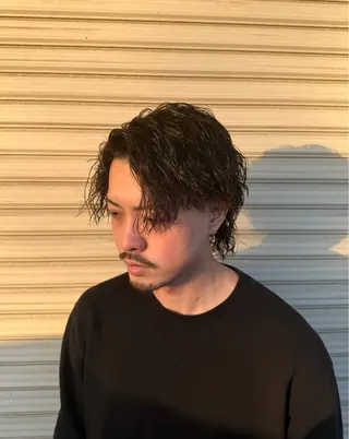 パーマ メンズ メンズ特化/前橋/ エンドウ　ソラのヘアスタイル