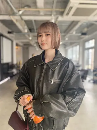 ショート カラー steed tokyo所属・KOOKI スティードトーキョーのヘアスタイル