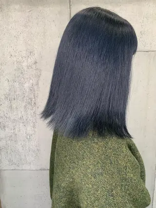 ミディアム 大内 志穂のヘアスタイル