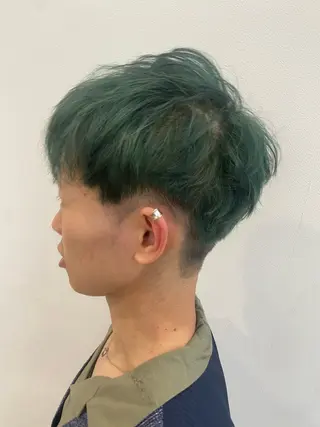 ショート メンズ 瀧下 唯のヘアスタイル