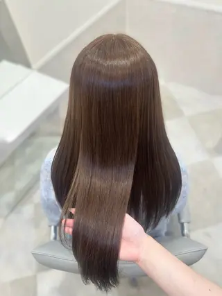 ロング カラー 🎀ちゃんりお🎀 /ブラウン/透明感のヘアスタイル