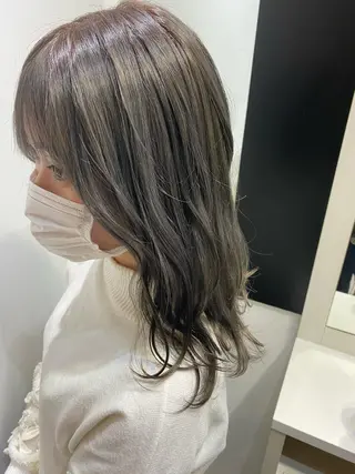 ミディアム カラー Bianca所属・Bianca  代表 硲　貴亮【東武練馬】のヘアスタイル