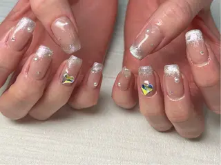 ネイル Queennail 北堀江Yumiのネイルデザイン